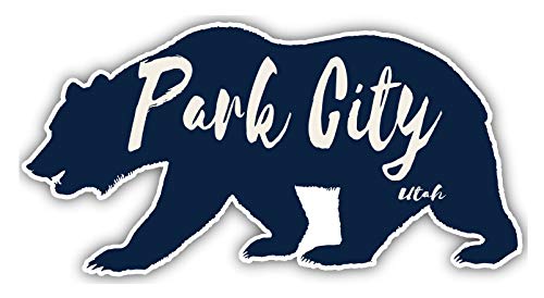 Park City Utah Souvenir 3x1.5-Inch Fridge Magnet Bear Design