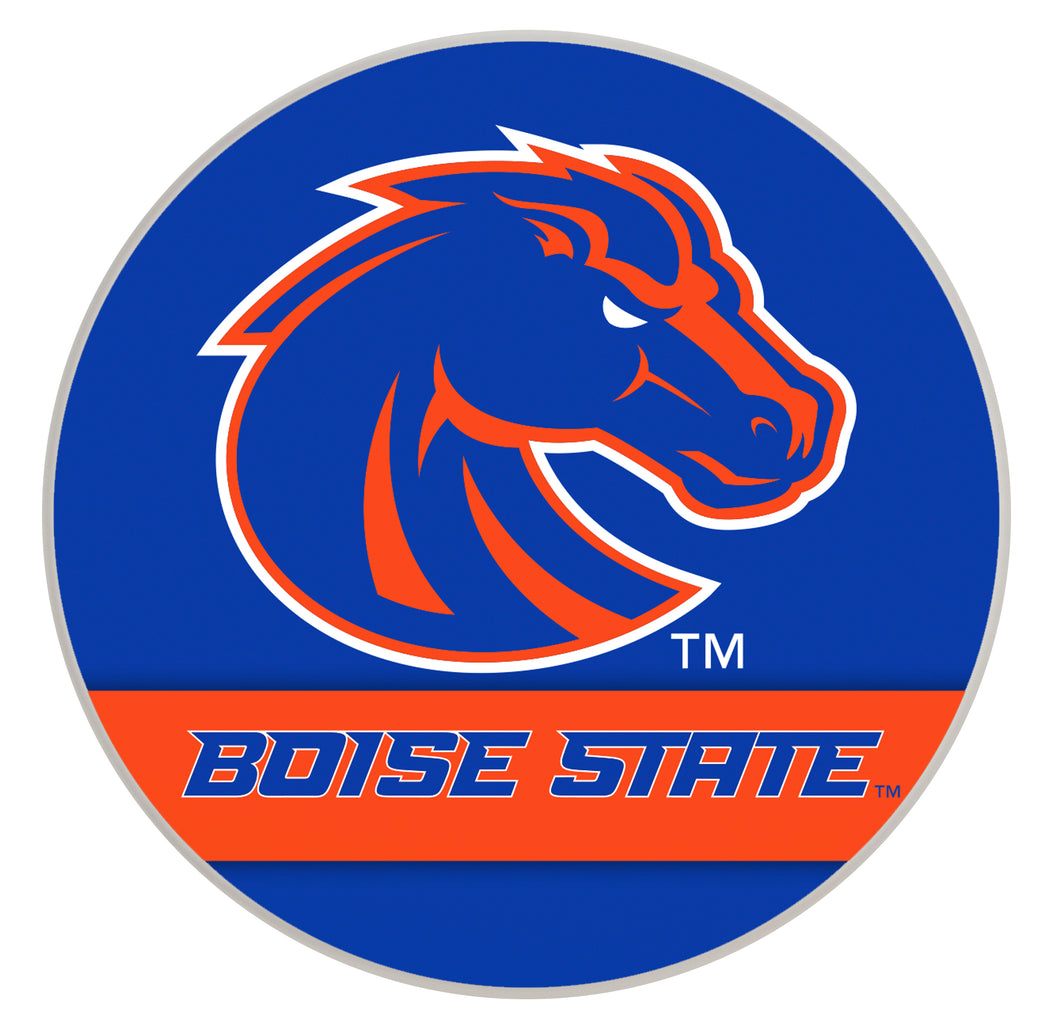 Boise State Broncos Officially Licensed Paper Coasters (4-Pack) - Vibrant, Furniture-Safe Design