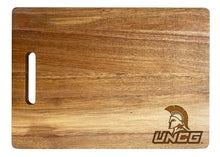 Load image into Gallery viewer, North Carolina Greensboro Spartans Engraved Wooden Cutting Board 10&quot; x 14&quot; Acacia Wood
