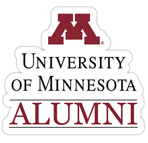 Minnesota Gophers 4-Inch Alumni 4-Pack NCAA Vinyl Sticker - Durable School Spirit Decal