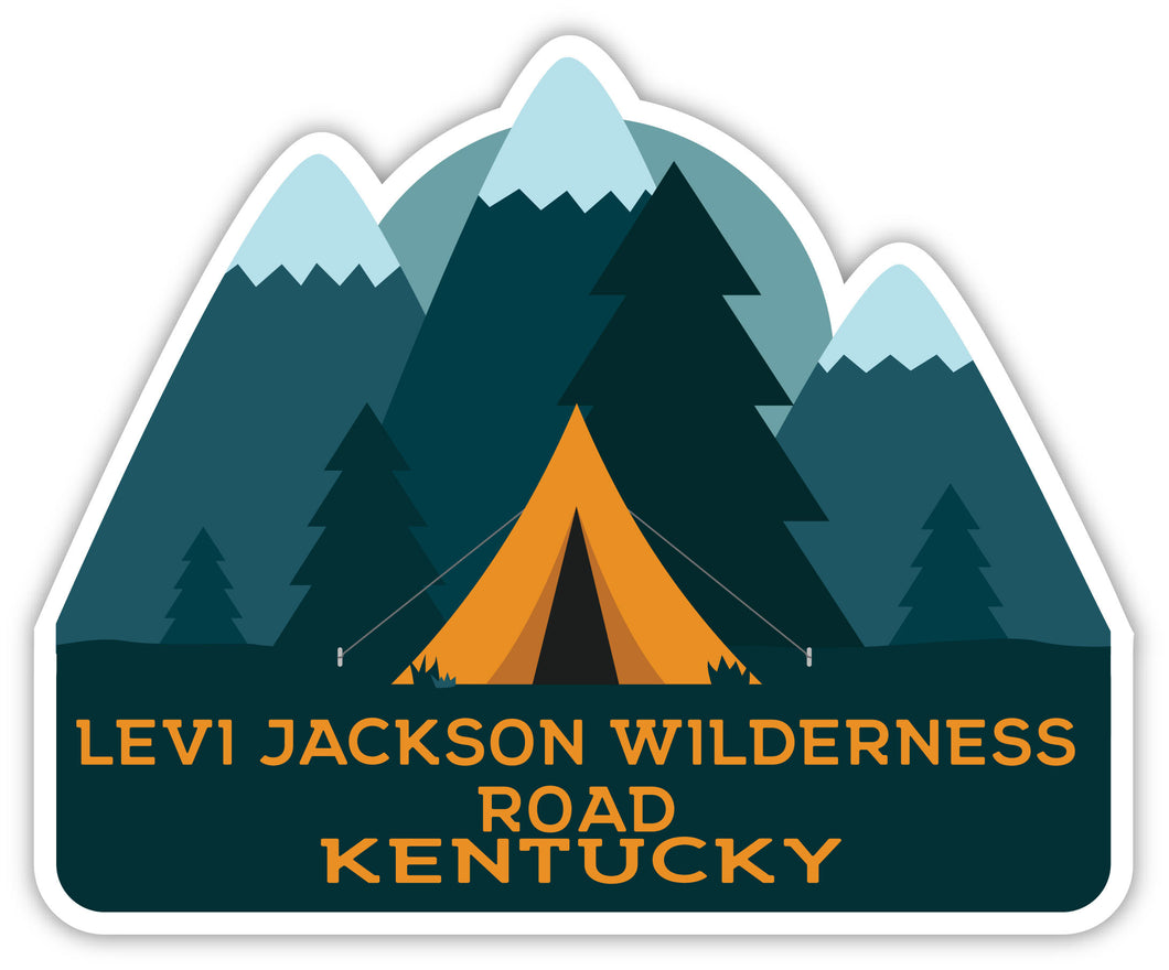 Levi Jackson Wilderness Road Kentucky Souvenir Decorative Stickers (Choose theme and size)