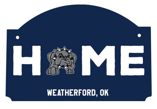 Southwestern Oklahoma State University Wood Sign with String