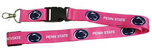Ultimate Sports Fan Lanyard -  Penn State Nittany Lions Spirit, Durable Polyester, Quick-Release Buckle & Heavy-Duty Clasp