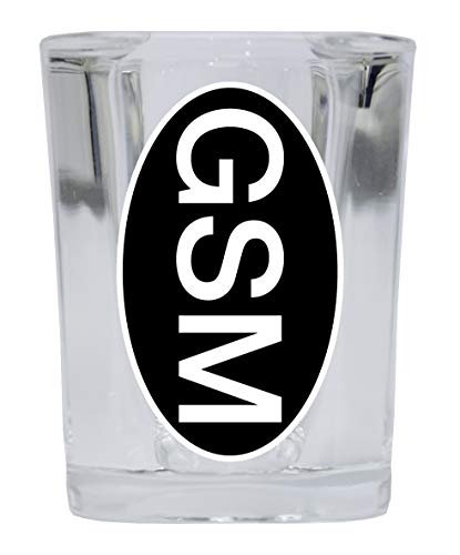 Great Smoky Mountains Tennessee Square Shot Glass