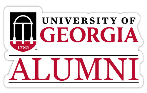 Georgia Bulldogs 4-Inch Alumni NCAA Vinyl Sticker - Durable School Spirit Decal