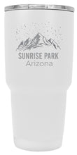 Load image into Gallery viewer, Sunrise Park Arizona Ski Snowboard Winter Souvenir Laser Engraved 24 oz Insulated Stainless Steel Tumbler
