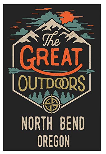 North Bend Oregon Souvenir 2x3-Inch Fridge Magnet The Great Outdoors
