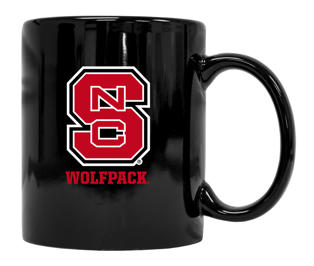 NC State Wolfpack Black Ceramic Coffee NCAA Fan Mug (Black)