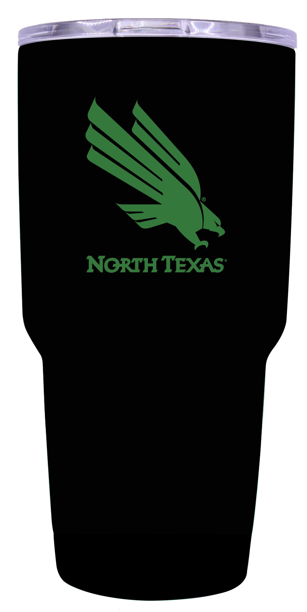 North Texas Mascot Logo Tumbler - 24oz Color-Choice Insulated Stainless Steel Mug