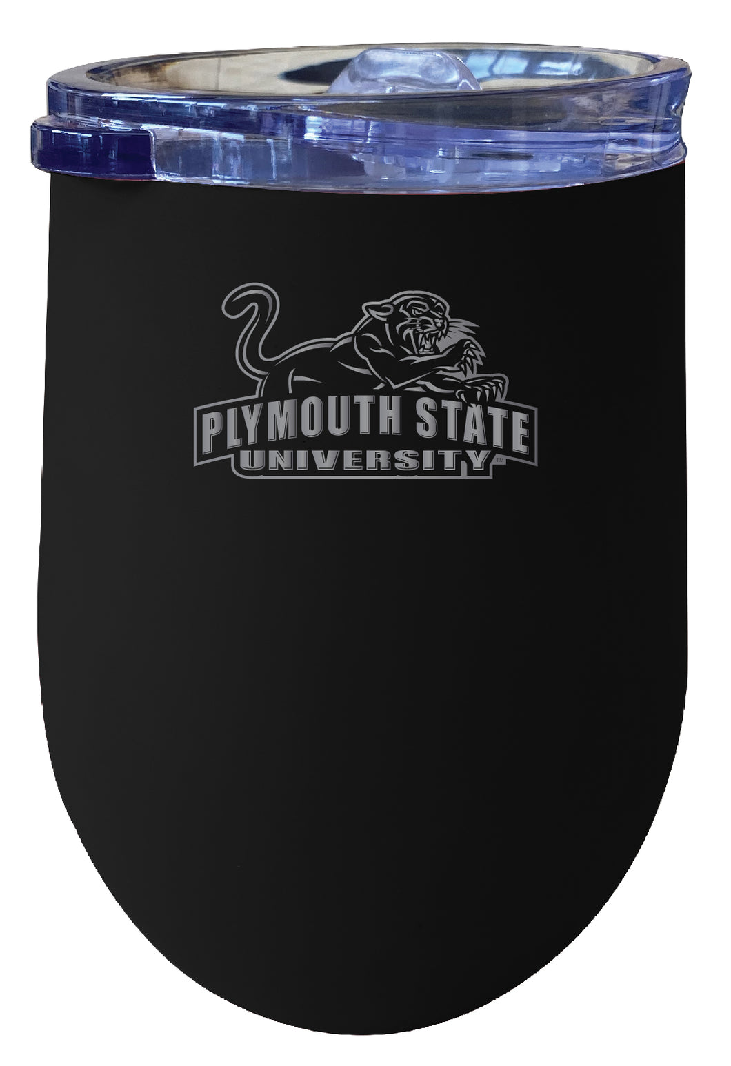 Plymouth State University NCAA Laser-Etched Wine Tumbler - 12oz  Stainless Steel Insulated Cup