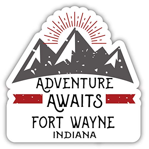 Fort Wayne Indiana Souvenir Decorative Stickers (Choose theme and size)