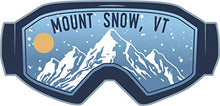 Load image into Gallery viewer, Mount Snow Vermont Ski Adventures Souvenir 4 Inch Vinyl Decal Sticker 4-Pack
