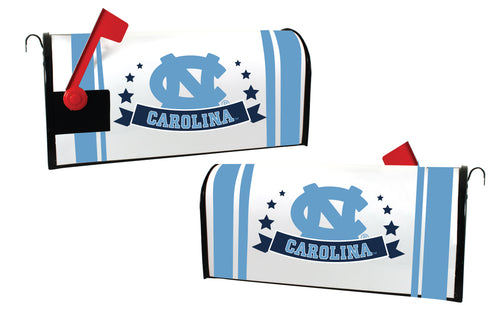 UNC Tar Heels NCAA Officially Licensed Mailbox Cover Logo and Stripe Design