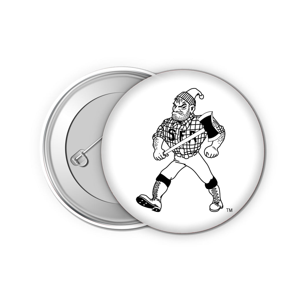 Stephen F. Austin State University 1-Inch Button Pins (4-Pack) | Show Your School Spirit