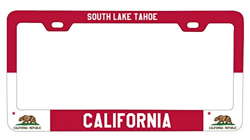 South Lake Tahoe California License Plate Frame