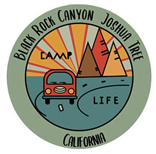 Load image into Gallery viewer, Black Rock Canyon Joshua Tree California Souvenir Decorative Stickers (Choose theme and size)
