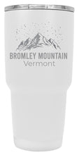 Load image into Gallery viewer, Bromley Mountain Vermont Ski Snowboard Winter Souvenir Laser Engraved 24 oz Insulated Stainless Steel Tumbler

