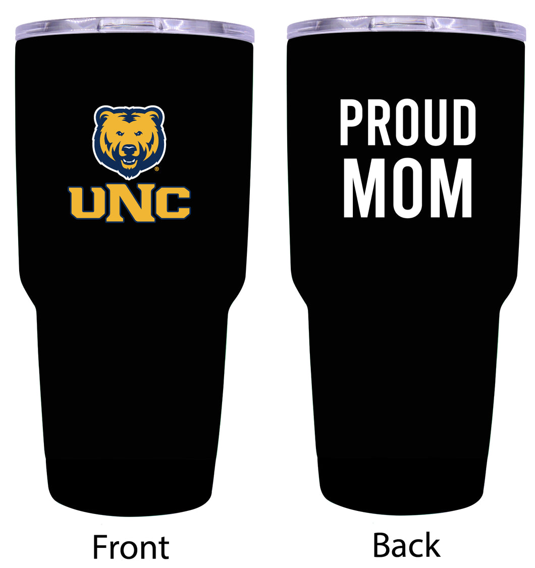 Northern Colorado Bears Proud Mom 24 oz Insulated Stainless Steel Tumbler - Black
