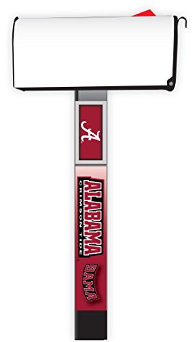 R and R Imports Alabama Crimson Tide 2-Pack Mailbox Post Cover