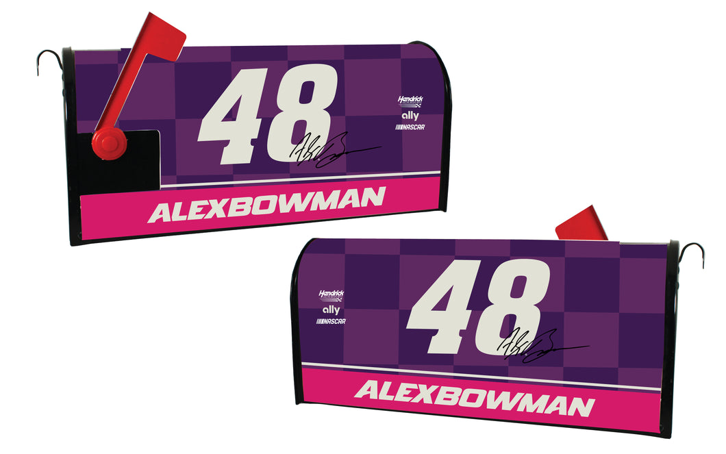 Nascar #48 Alex Bowman Mailbox Cover Number Design New For 2022