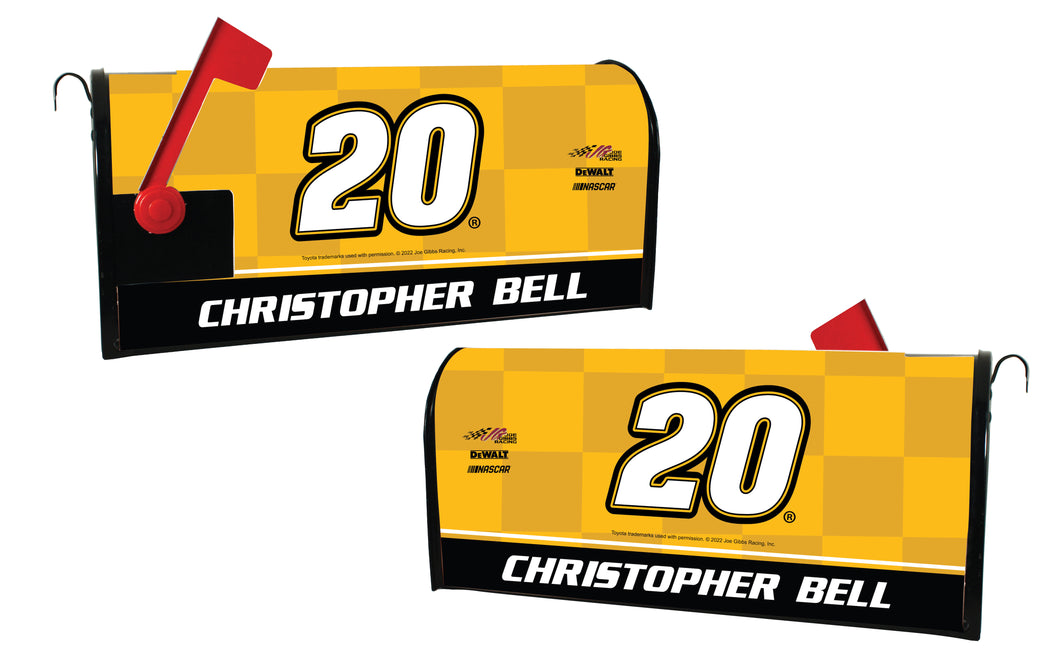 Nascar #20 Christopher Bell Mailbox Cover Number Design New for 2022