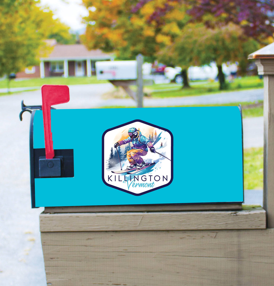 Killington Vermont Design A Souvenir Magnetic Mailbox Cover