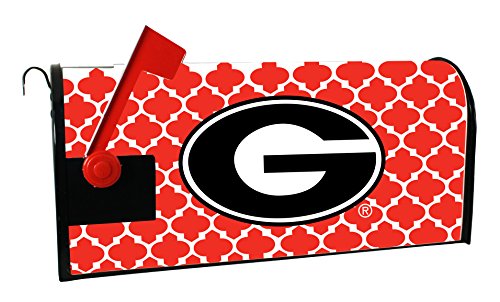 Georgia Bulldogs NCAA Officially Licensed Mailbox Cover Moroccan Design