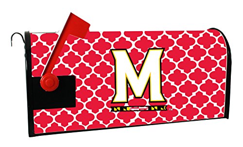 Maryland Terrapins NCAA Officially Licensed Mailbox Cover Moroccan Design
