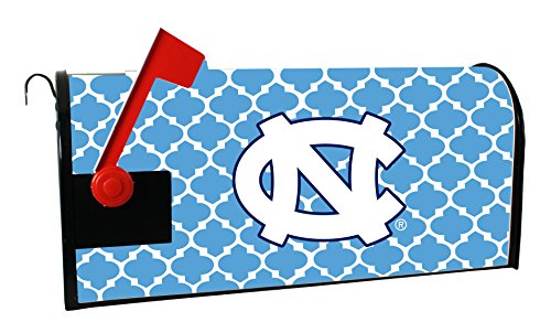 UNC Tar Heels NCAA Officially Licensed Mailbox Cover Moroccan Design