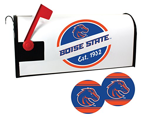 Boise State Broncos NCAA Officially Licensed Mailbox Cover & Sticker Set