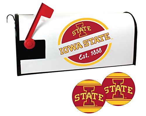Iowa State Cyclones NCAA Officially Licensed Mailbox Cover & Sticker Set