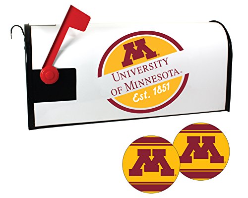 Minnesota Gophers NCAA Officially Licensed Mailbox Cover & Sticker Set