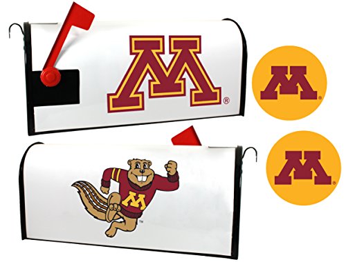 Minnesota Gophers NCAA Officially Licensed Mailbox Cover & Sticker Set