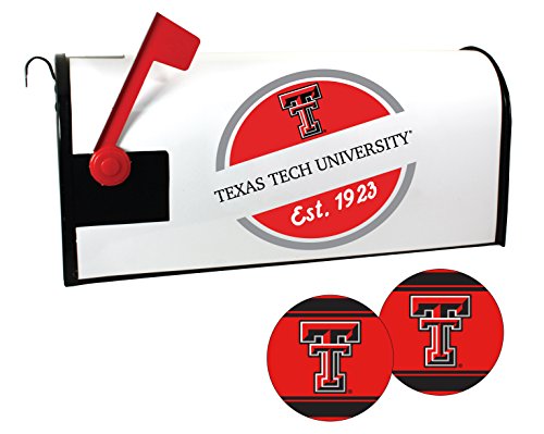 Texas Tech Red Raiders NCAA Officially Licensed Mailbox Cover & Sticker Set