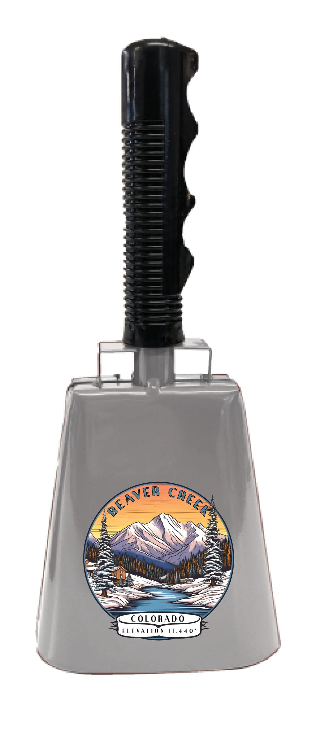 Beaver Creek Colorado Design A Souvenir Destination Cowbell