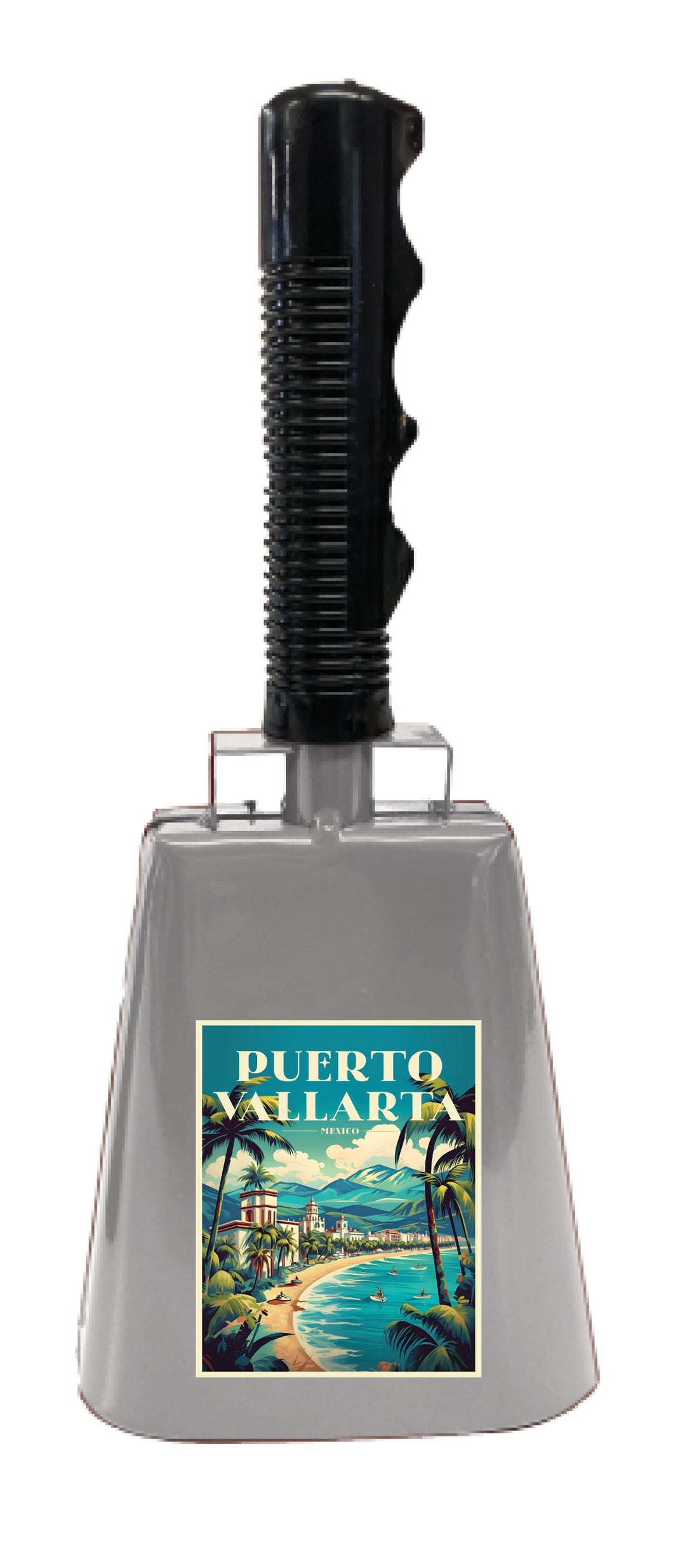 Puerto Vallarta Mexico Design C Souvenir Destination Cowbell