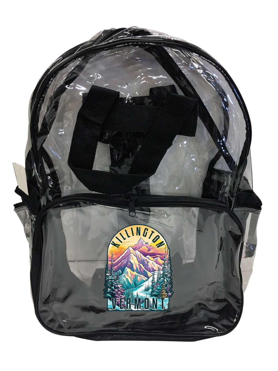 Killington Vermont Design B Souvenir Clear View Backpack