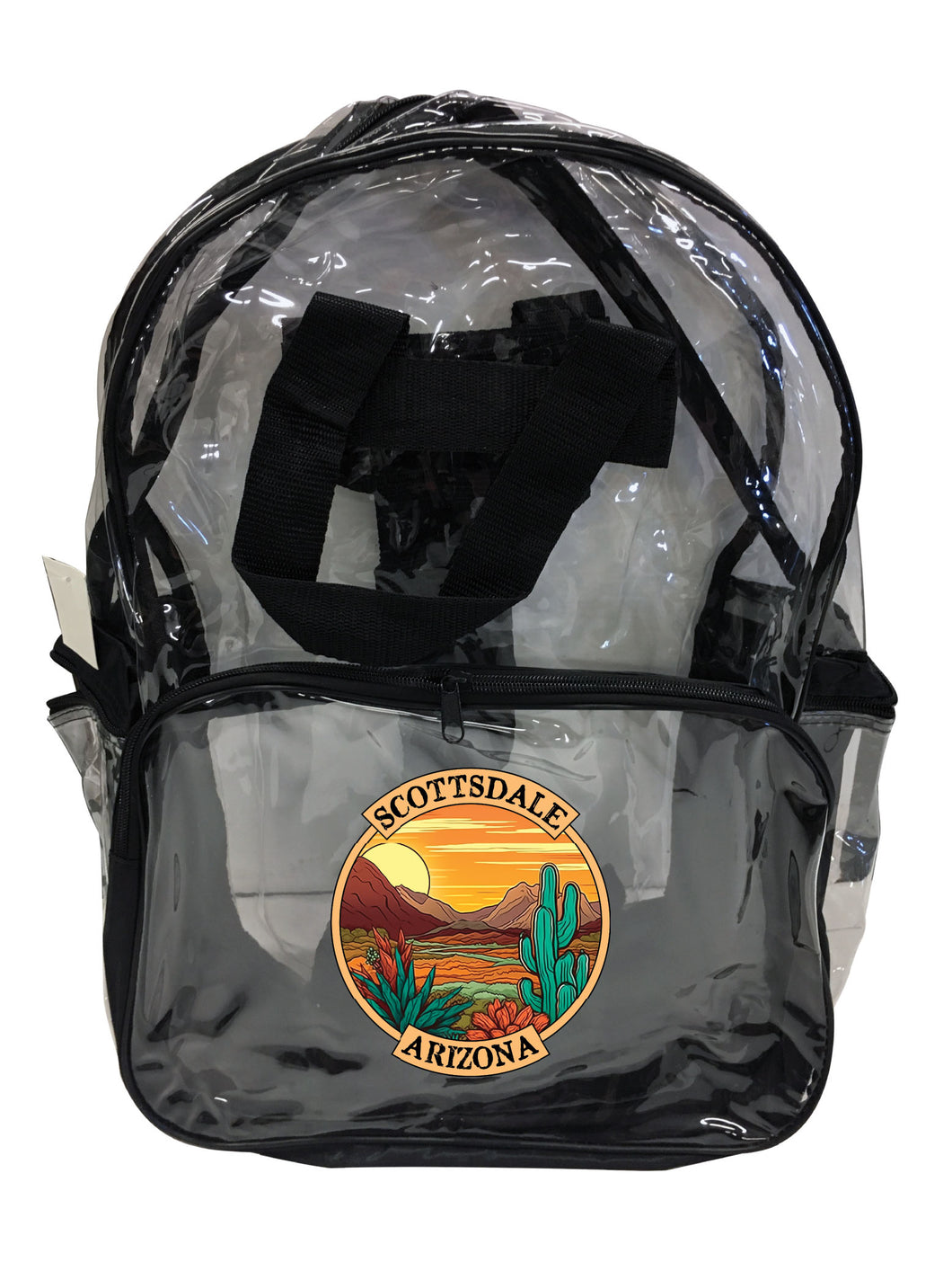 Scottsdale Arizona Design A Souvenir Clear View Backpack