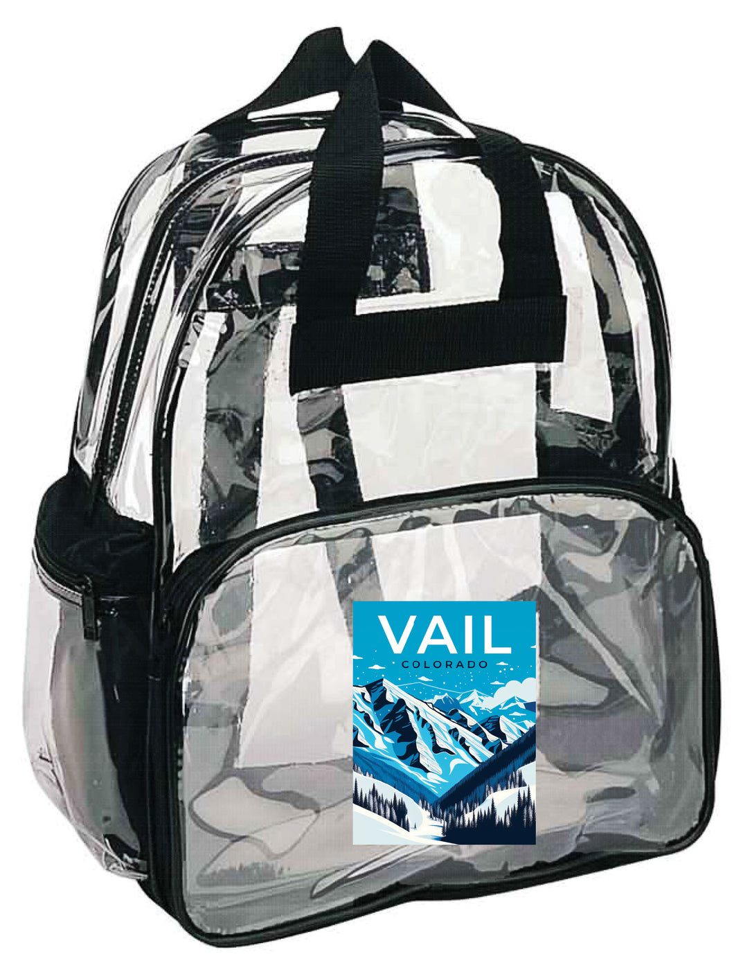 Vail Colorado Souvenir Clear View Backpack
