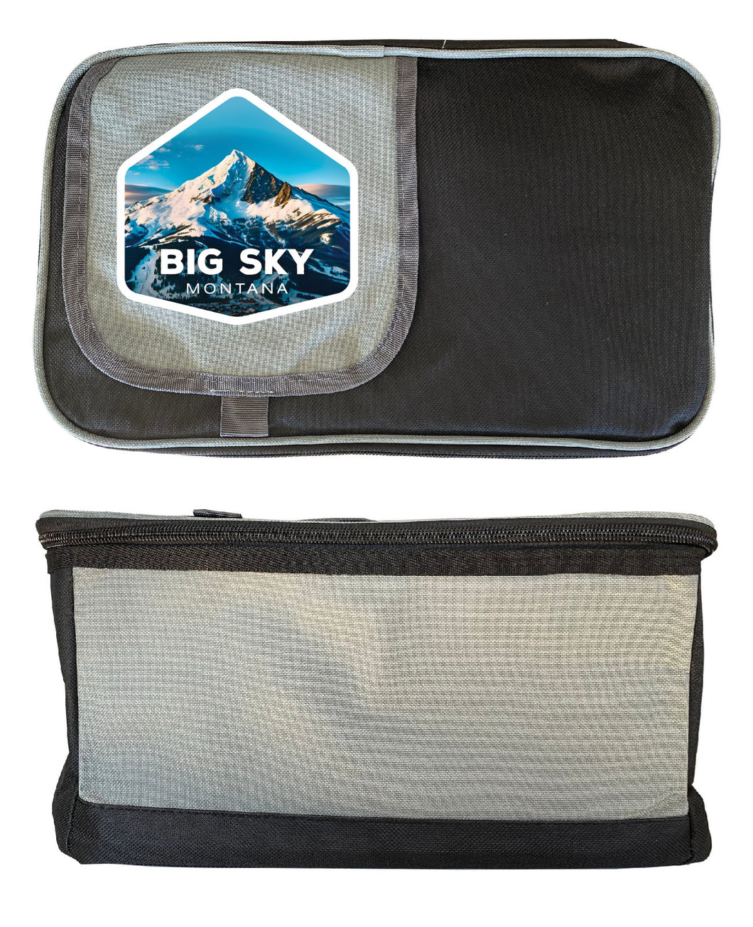 Big Sky Montana Mountain Design Souvenir Cooler 9 pack