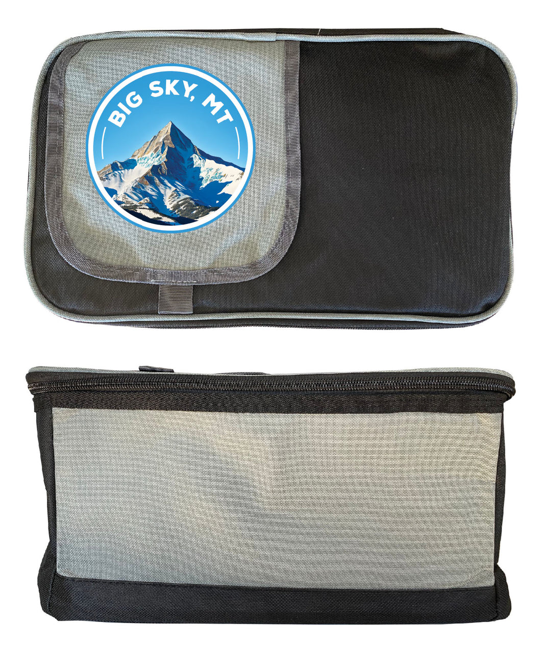 Big Sky Montana Snowy Mountain Design Souvenir Cooler 9 pack