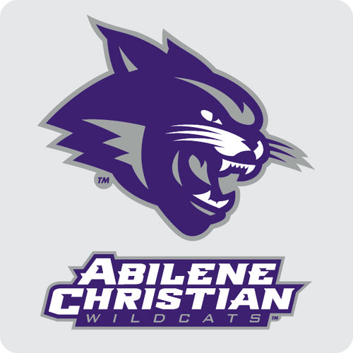 Abilene Christian University Acrylic Coasters - Durable Officially Licensed Team Pride Decor
