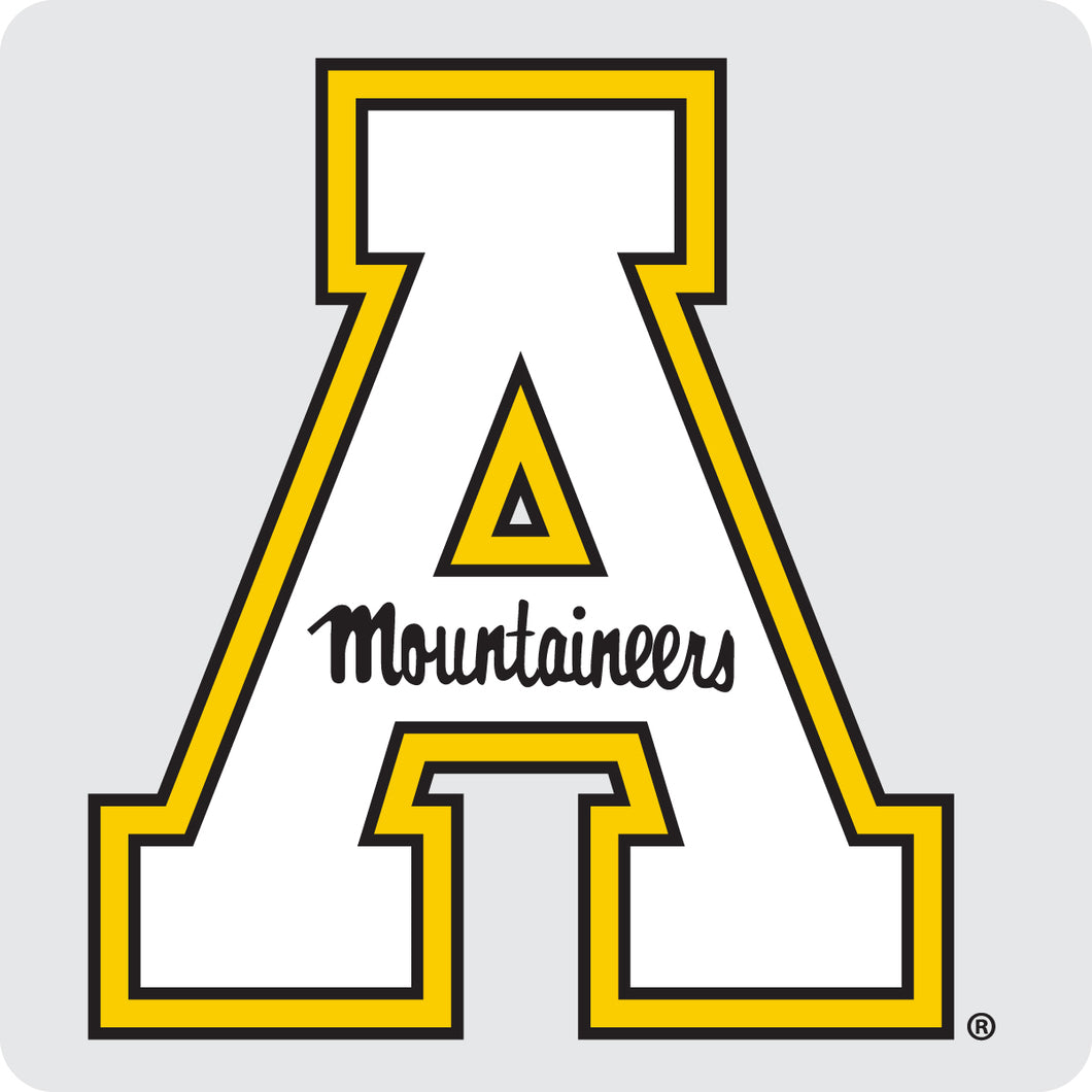 Appalachian State Officially Licensed Coasters - Choose Marble or Acrylic Material for Ultimate Team Pride