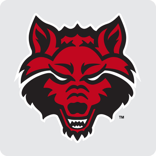 Arkansas State Officially Licensed Coasters - Choose Marble or Acrylic Material for Ultimate Team Pride