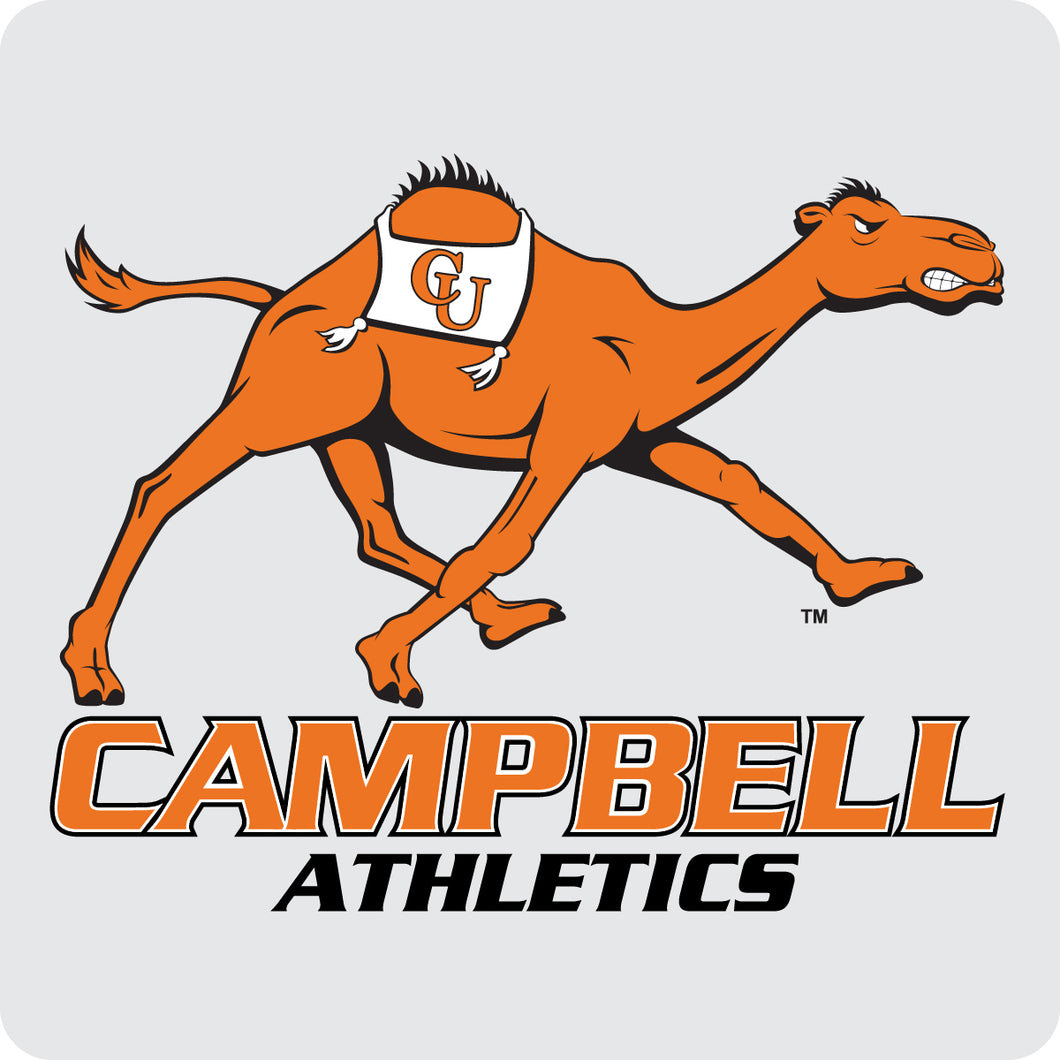 Campbell University Fighting Camels Officially Licensed Coasters - Choose Marble or Acrylic Material for Ultimate Team Pride