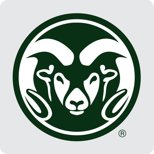 Colorado State Rams Officially Licensed Coasters - Choose Marble or Acrylic Material for Ultimate Team Pride