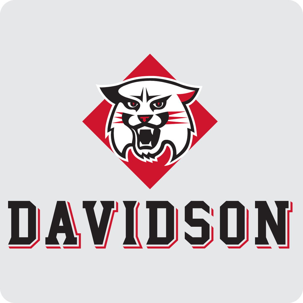 Davidson College Officially Licensed Coasters - Choose Marble or Acrylic Material for Ultimate Team Pride
