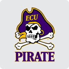 Load image into Gallery viewer, East Carolina Pirates Officially Licensed Coasters - Choose Marble or Acrylic Material for Ultimate Team Pride
