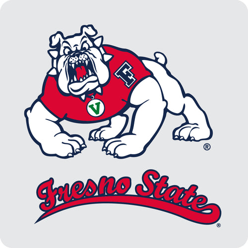 Fresno State Bulldogs Acrylic Coasters - Durable Officially Licensed Team Pride Decor