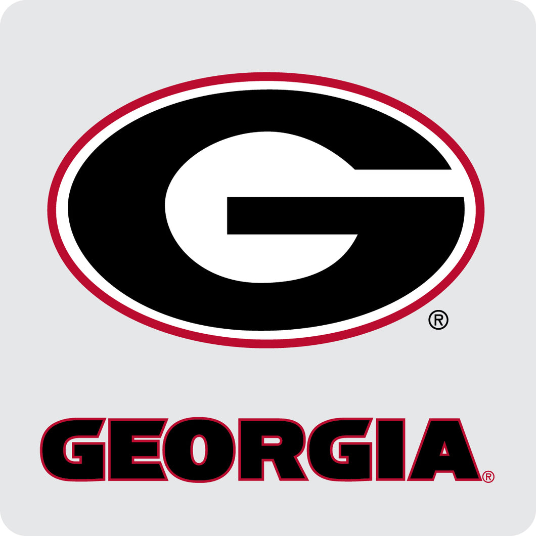 Georgia Bulldogs Officially Licensed Coasters - Choose Marble or Acrylic Material for Ultimate Team Pride
